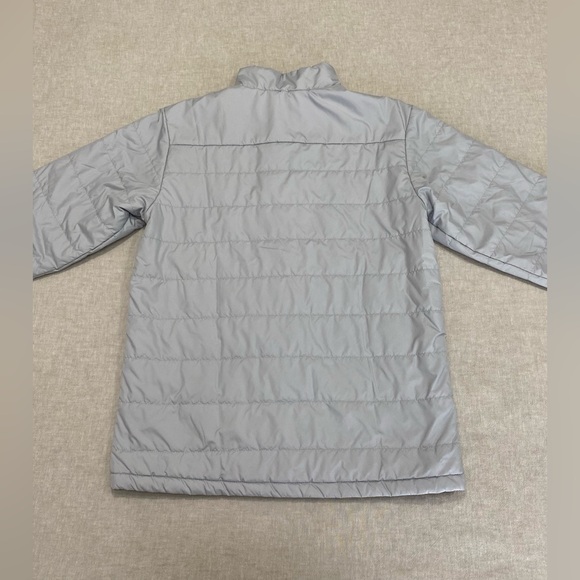 The North Face Men's Lightweight Puffer Jacket Sz S Poly Insulated Full Zip Gray - Picture 6 of 12